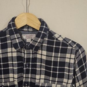 Wallace & Barnes Heavy Cotton Flannel Shirt XS